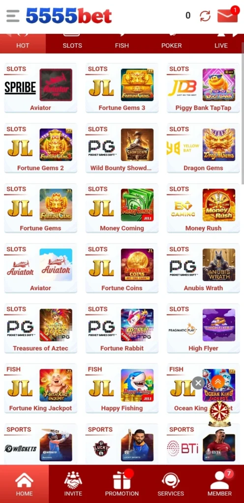 5555Bet Game Pakistan – Real Money Earning App | Download APK 2026 screenshot 1