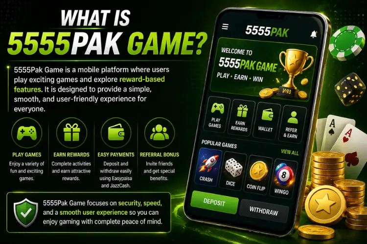 5555Pak Game Pakistan – Real Money Earning App | Download APK 2026 screenshot 6