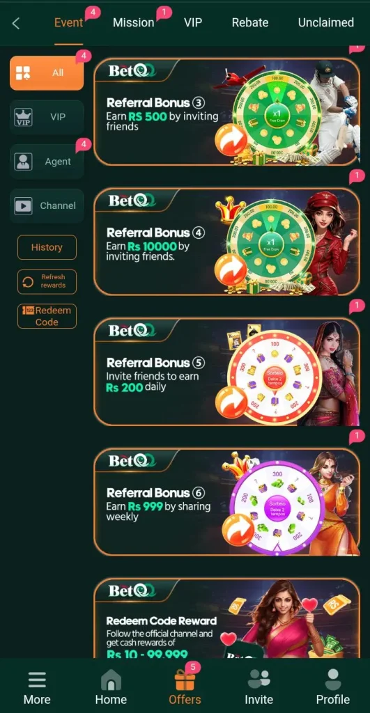 BetQQ6 Game Pakistan – Online Casino & Real Earning App | Download APK 2026 screenshot 1