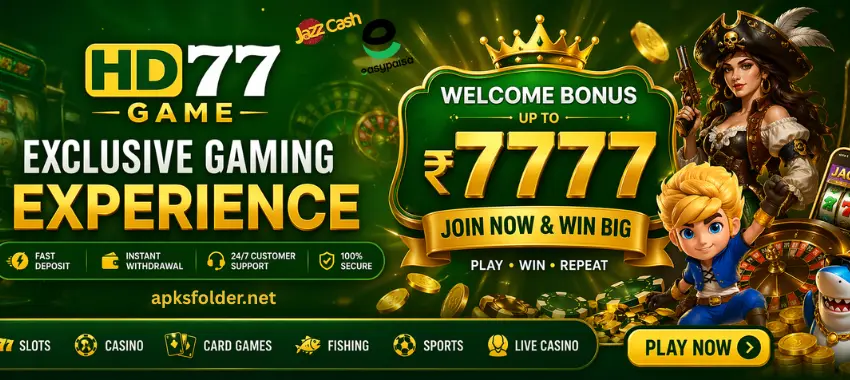 HD77 Game Pakistan – Real Money Earning App | Download APK 2026 screenshot 6