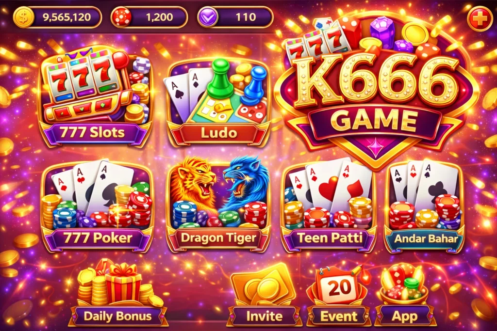 K666 Game Pakistan – Real Money Earning App | Download APK 2026 screenshot 2