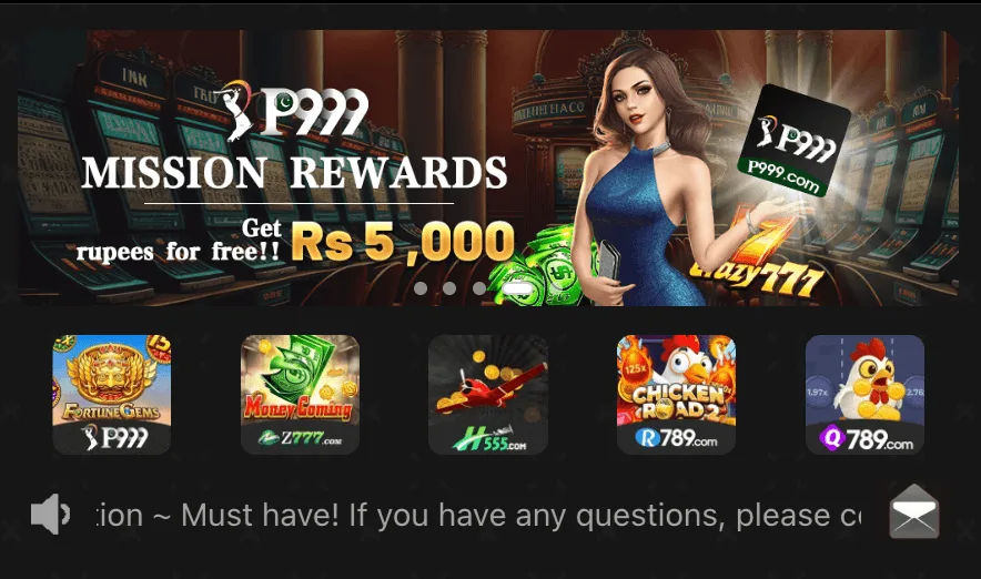 P999 Game Pakistan – Lottery, Slots & Real Earning App | Download APK 2026 screenshot 2