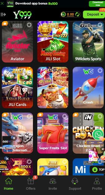 Y999 Game Pakistan – Real Money Earning App | Download APK 2026 screenshot 4