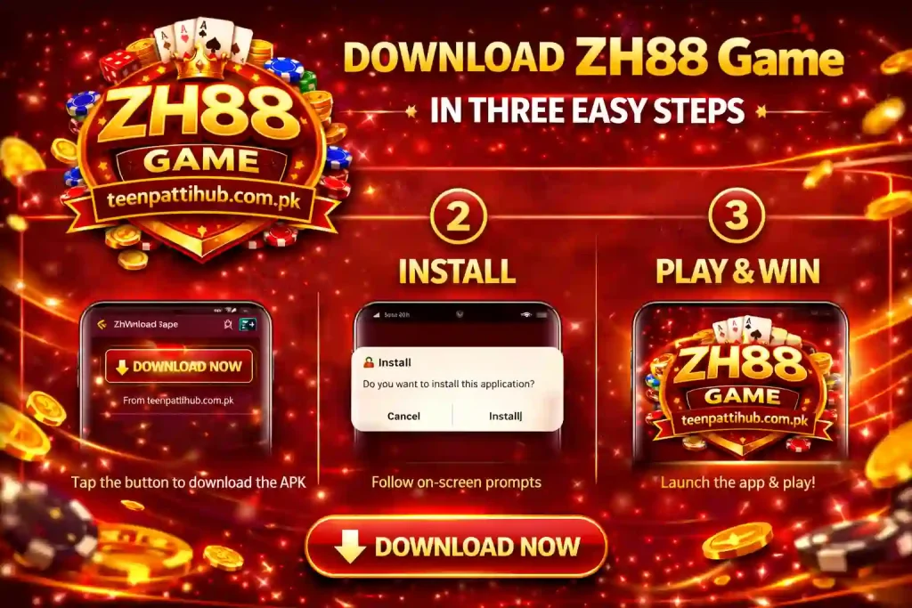 ZH88 Game Pakistan – Online Casino & Real Earning App | Download APK 2026 screenshot 2